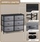 Sorbus 6 Drawers Dresser- Storage Unit with Steel Frame, Wood Top, Fabric Bins - for Bedroom, Closet, Office and more